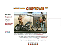Tablet Screenshot of chopperweb.com